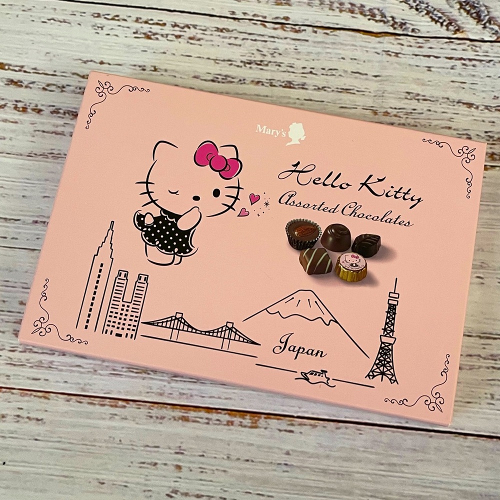 Empty Hello Kitty Assorted Chocolate Box from Japan